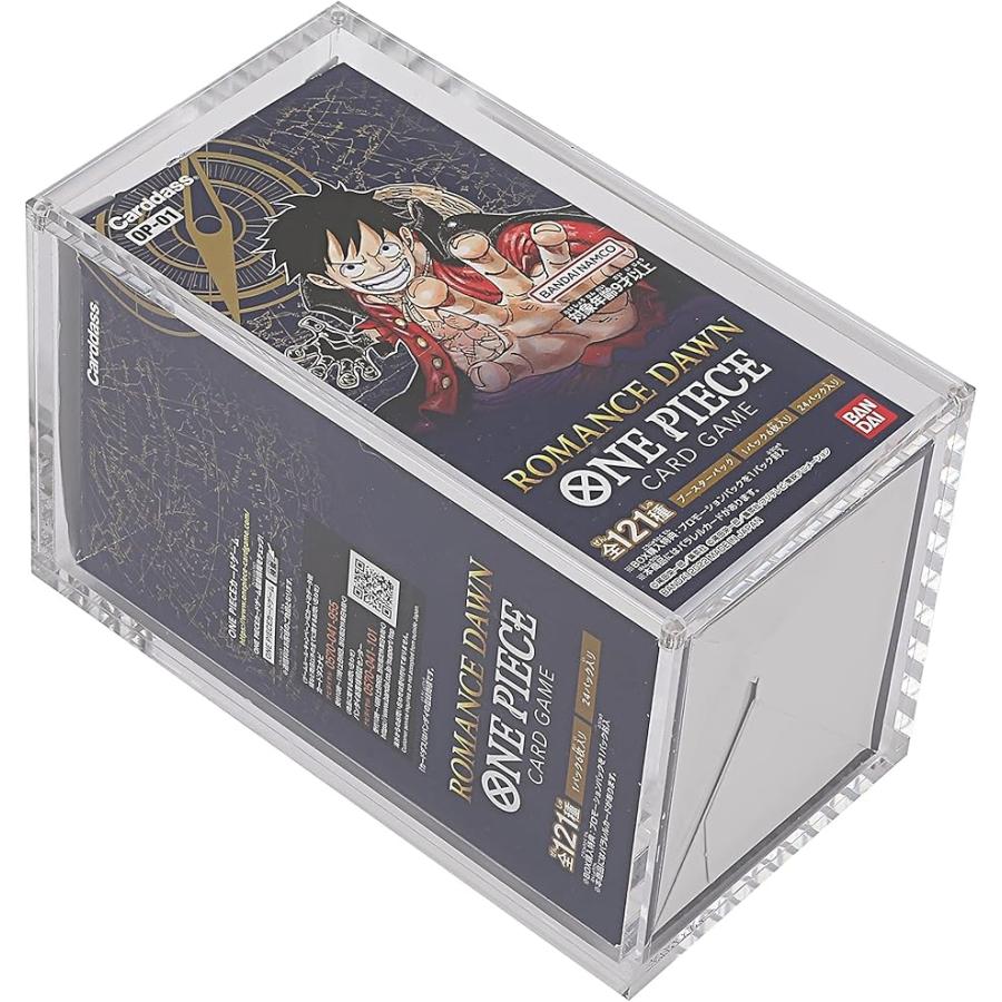 BOXローダー シュリンク付きカードゲームボックスを収納できる マグネットローダー (透明,  ワンピース・遊戯王（初期）BOX対応)（Yahoo!・ゼブランドショップ）