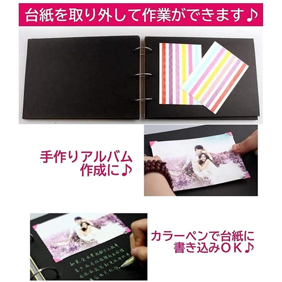 アルバム フォトアルバム スクラップブック デコラップアルバム デコラ台紙 プレゼント 写真 子供 寄せ書き 成長記録 手作り 記念日 値引き 手作り