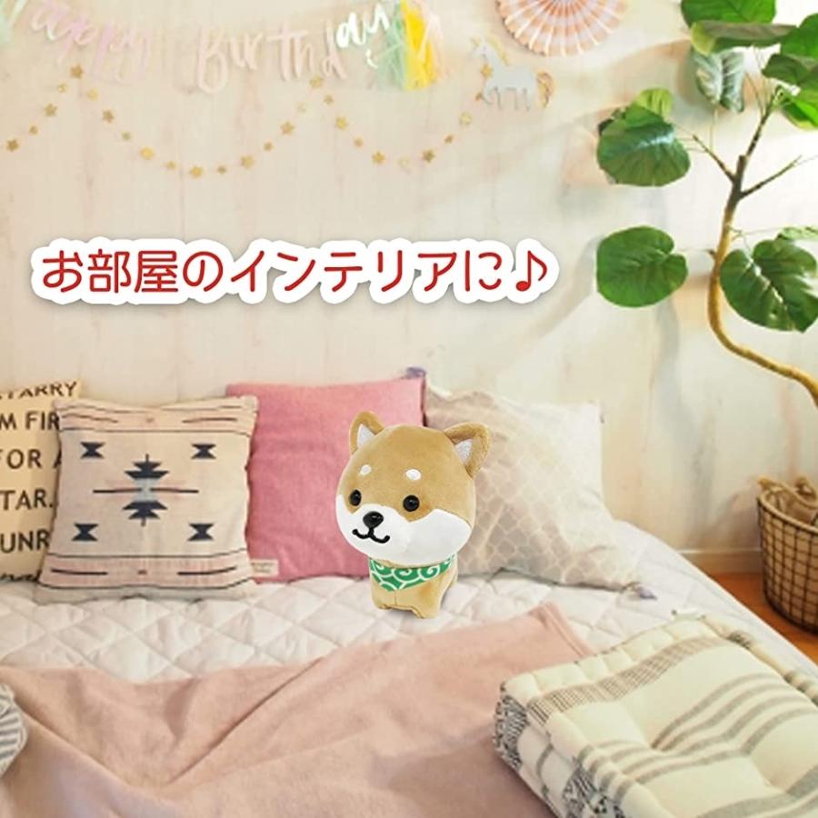 メーカー直送 旅するマメしば ぬいぐるみマスコット かわいい ふわふわ 犬 柴犬 豆柴 おもちゃ 癒し 茶 まめ太 Lサイズ 茶 まめ太 Lサイズ Www Hirshmark Com