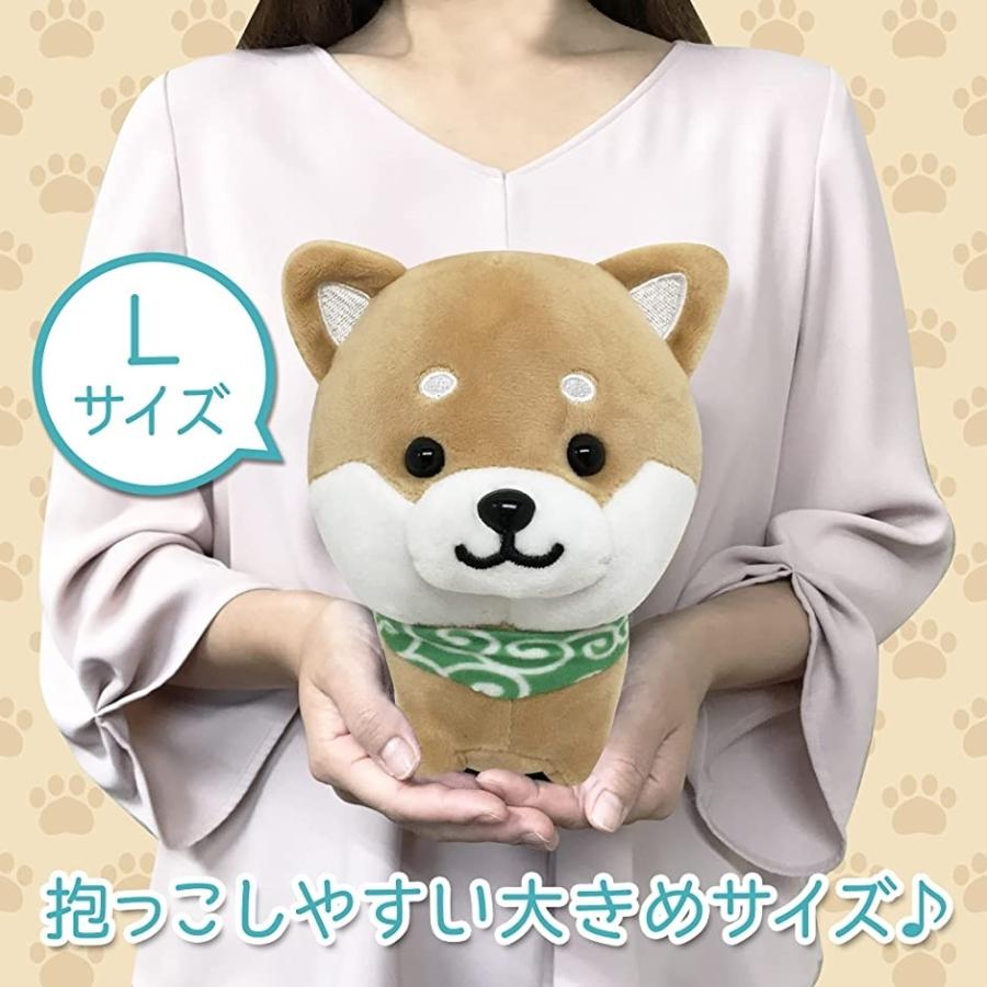 メーカー直送 旅するマメしば ぬいぐるみマスコット かわいい ふわふわ 犬 柴犬 豆柴 おもちゃ 癒し 茶 まめ太 Lサイズ 茶 まめ太 Lサイズ Www Hirshmark Com