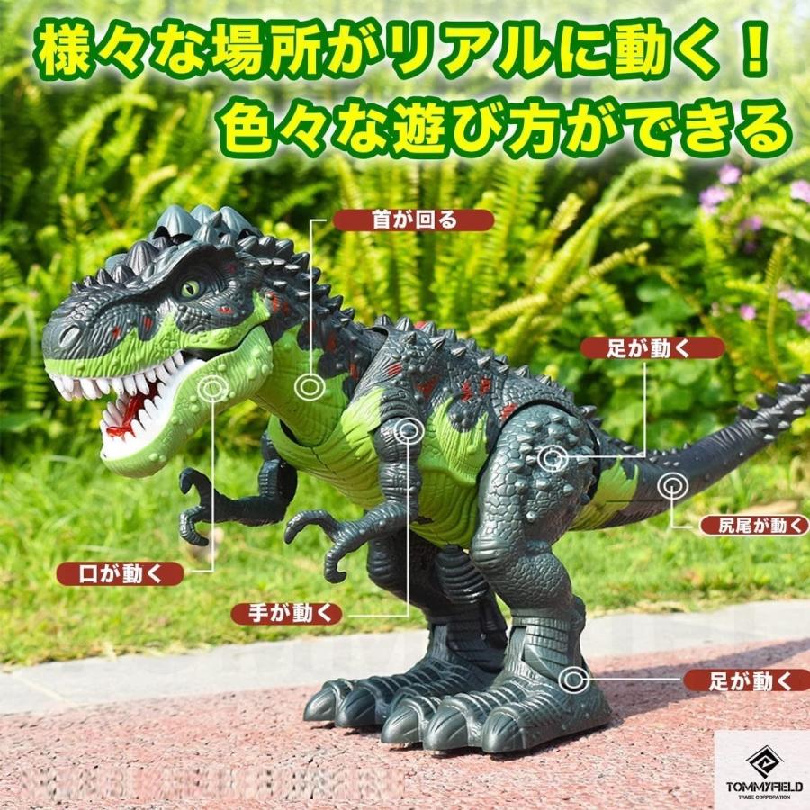 独特の素材 テレビ アニメ キャラクターグッズ Tommyfield 恐竜 おもちゃ 子供 恐竜おもちゃ 恐竜 おもちゃ 子供 恐竜おもちゃ フィギュア ロボット ティラノサウルス グリーン Www Threeriversofs Com