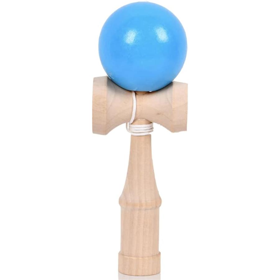 けん玉 ケン玉 剣玉 Kendama おしゃれ 競技用 おもちゃ (水色)（Yahoo!・ゼブランドショップ）