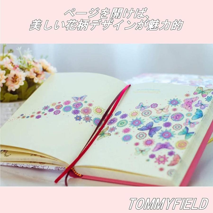 日記 日記帳 Diary Book Notebook プレゼント 店 デザイン A5 ノート 花冠 冠 女の子