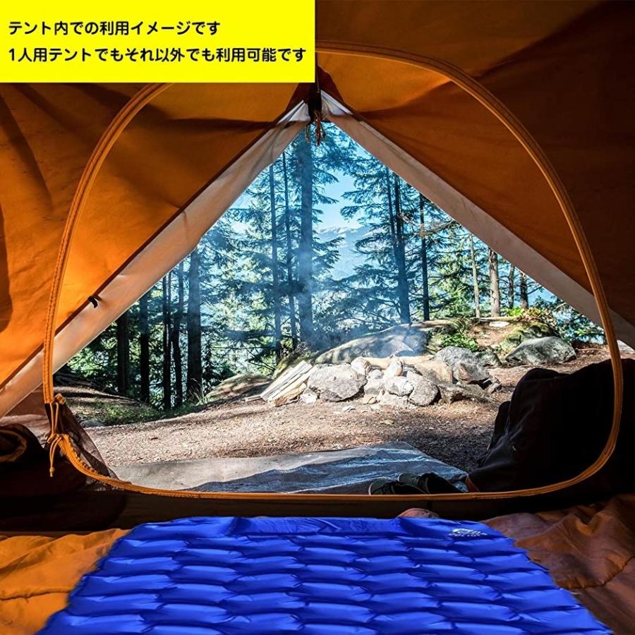 独特の素材 エアーマット キャンプ用マット 足踏み式 ソロキャンプ シングル キャンピングマット 2020最新 最軽量版 アウトドアマット MDM  カーキ 3 780円 pascom.jp