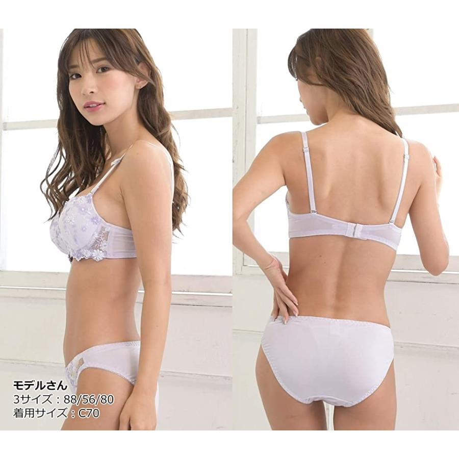 Smile Lala レディース ブラジャー ショーツ 上下 セット 花柄 パステル 勝負 下着 ランジェリー パープル F80 2b6jrc09vc ゼブランドショップ 通販 Yahoo ショッピング