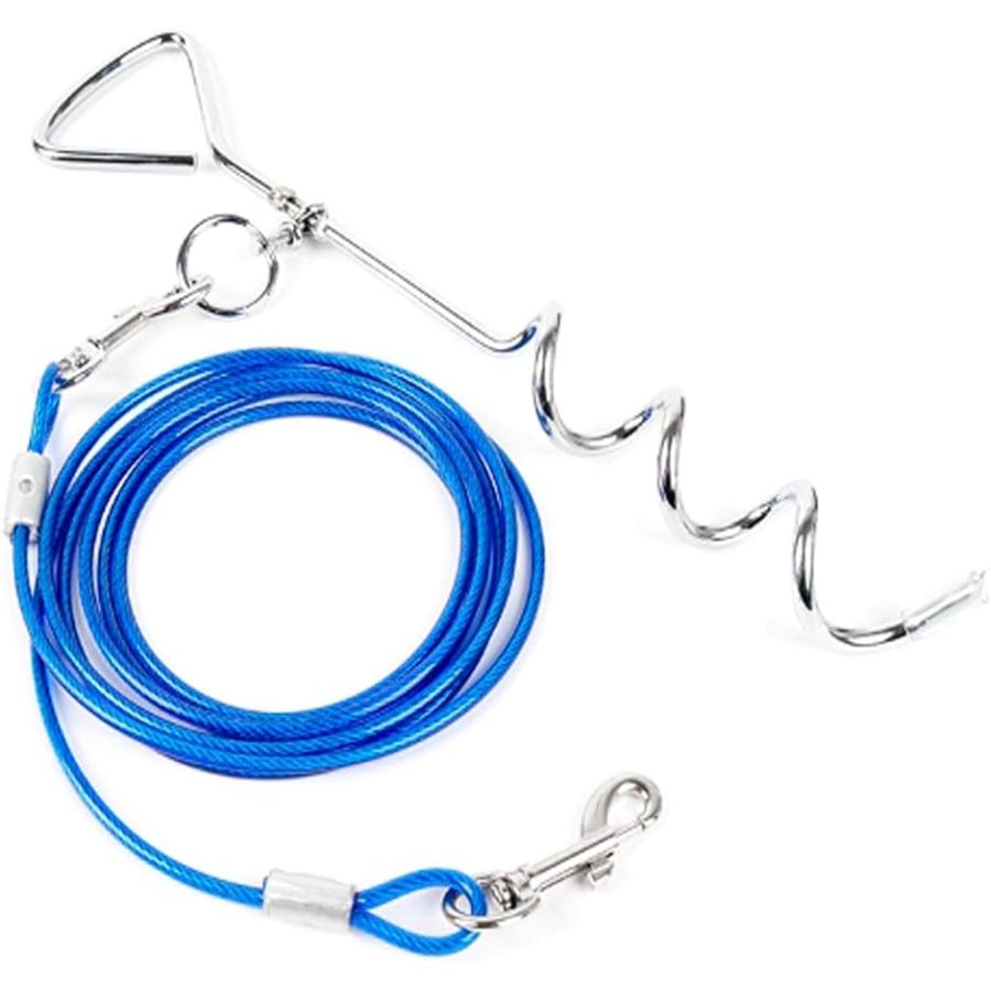 ドッグポール ワイヤー リードセット 埋め込み 係留ステッキ グラウンドアンカー 犬 散歩 公園 ブルー 2b6uhwtuy0 ゼブランドショップ 通販 Yahoo ショッピング