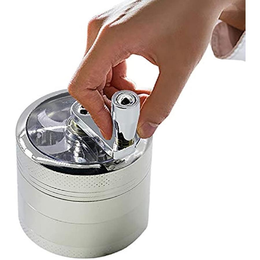 タバコ グラインダー 煙草葉 ハーブミル 粉砕器 パイプ 手巻きたばこ ミキサー シルバー 2b81kyxh ゼブランドショップ 通販 Yahoo ショッピング