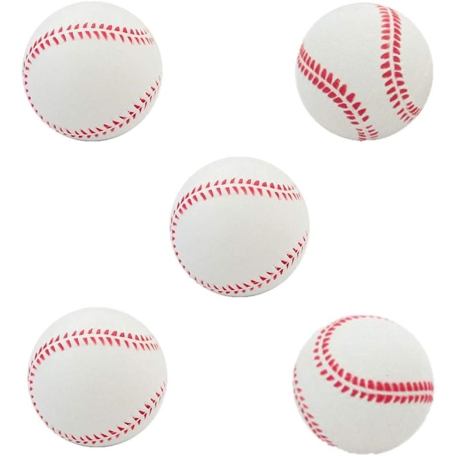 St Ts 当たっても全然痛くない やわらかい 素材 野球 ボール 子供 オモチャ ボール遊び キャッチボール 軟式 01 5球セット 2bdx6044 ゼブランドショップ 通販 Yahoo ショッピング