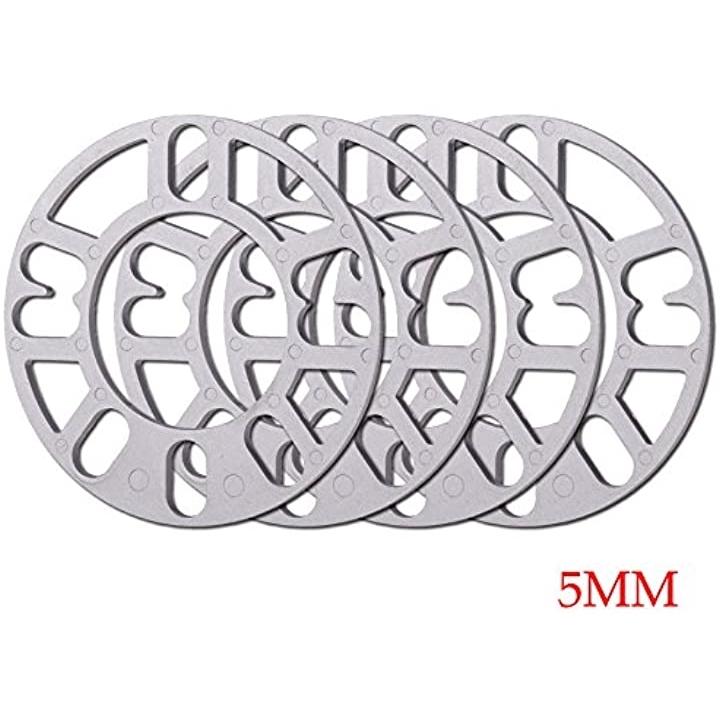ホイールスペーサー Wheel Spacer 4枚セット 73/135MM 4/5H (5mm)