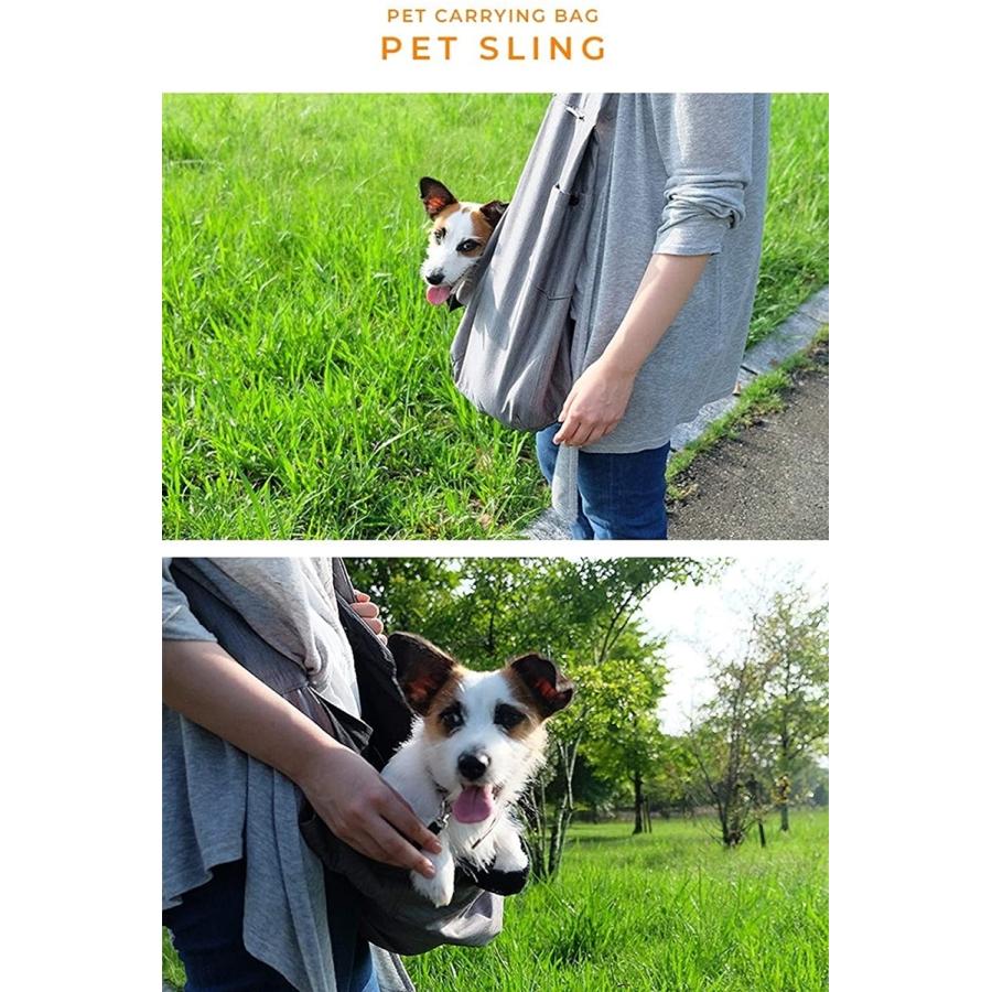 ドッグスリング 犬 抱っこ紐 小型犬 中型犬 10kg ペットスリング バッグ 長さ調整可能 2b8k3y00yo ゼブランドショップ 通販 Yahoo ショッピング