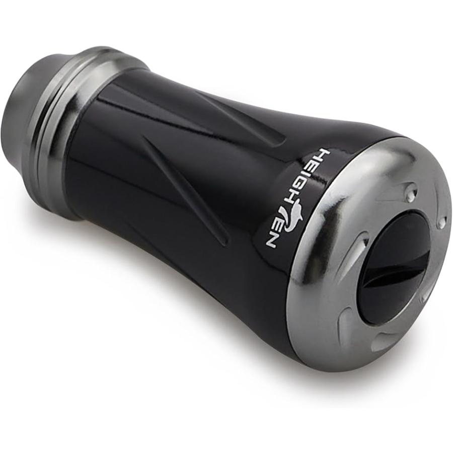 19mm リール ハンドル ノブ 6.8g シマノ ダイワ 通用 Shimano Type Daiwa S用 MDM(ブラック＆ガンメタル) の商品画像