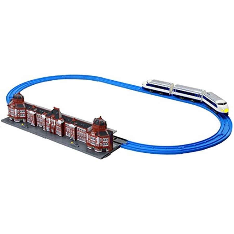 プラレール ライト付0系新幹線と東京駅セット 1501 Prettyfunnyballoons Com