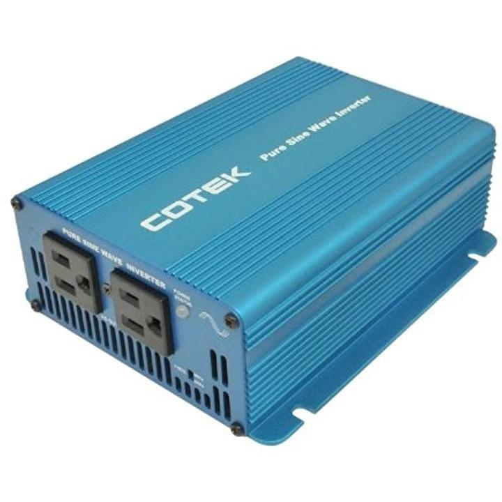 正弦波インバーター 出力120W/12V 周波数50/60Hz 歪み率3%以下 [SK120-112] (185 (L) ×147 (W) ×60 (H))