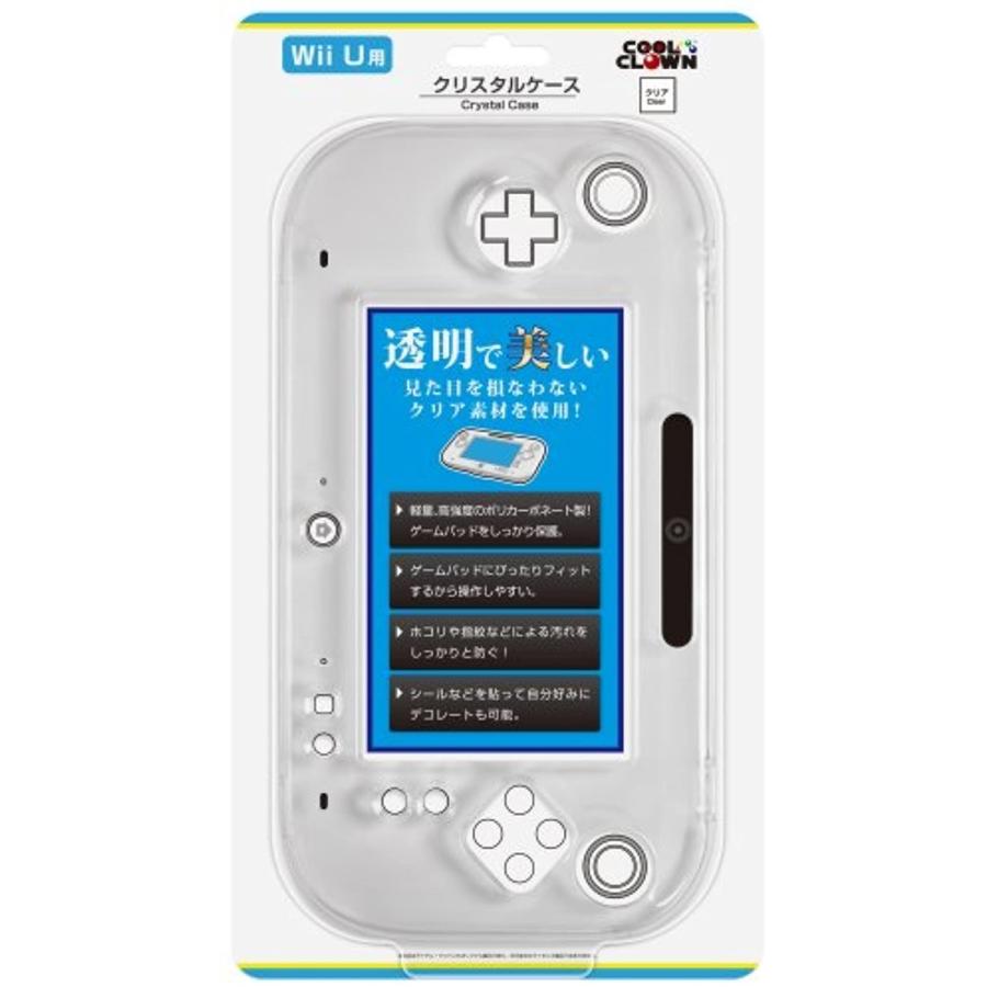 Wii Uゲームパッド用クリスタルケース クリア 全品最安値に挑戦 U 祝開店大放出セール開催中 Nintendo