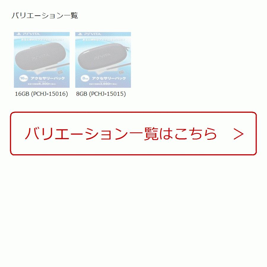 PlayStation Vita アクセサリーパック16GB PCHJ-15016｜zebrand-shop｜06
