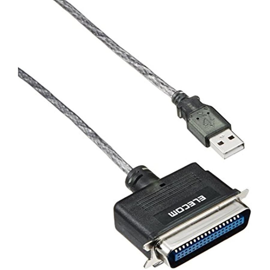 USB to パラレルプリンタケーブル 5m グラファイト UC-P5GT(グラファイト, 5ｍ) プリンターケーブル