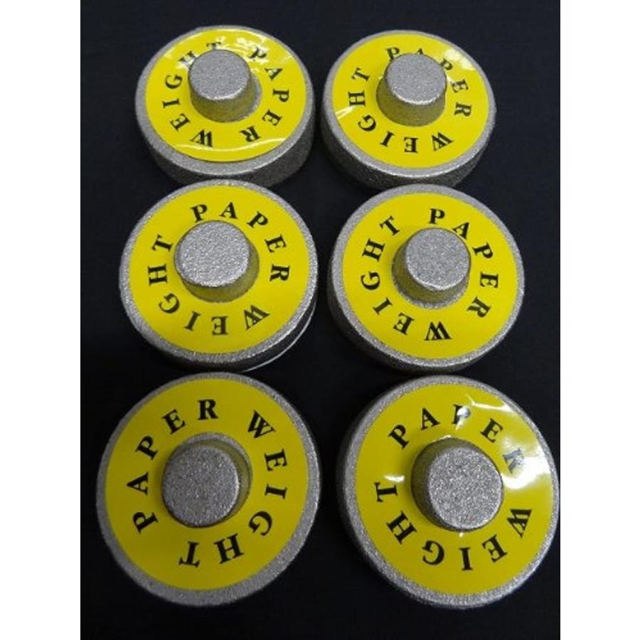 お1人様1点限り 丸型文鎮 文チン 400gx6個セット 485 代引不可 Turningheadskennel Com