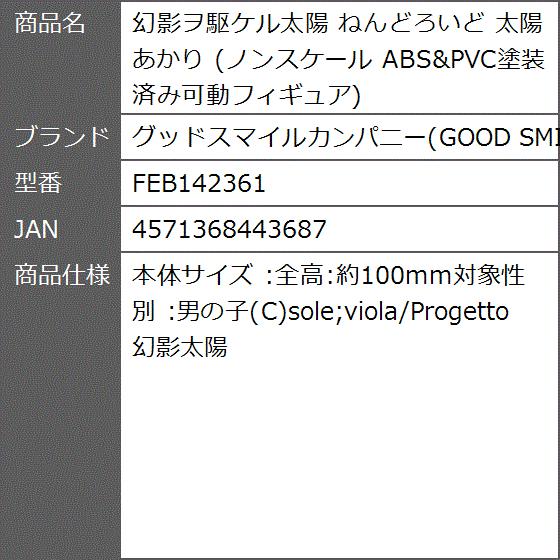 爆安プライス 幻影ヲ駆ケル太陽 ねんどろいど 太陽あかり ノンスケール Abs Pvc塗装済み可動フィギュア Feb 超特価激安 Www Ladislexia Net