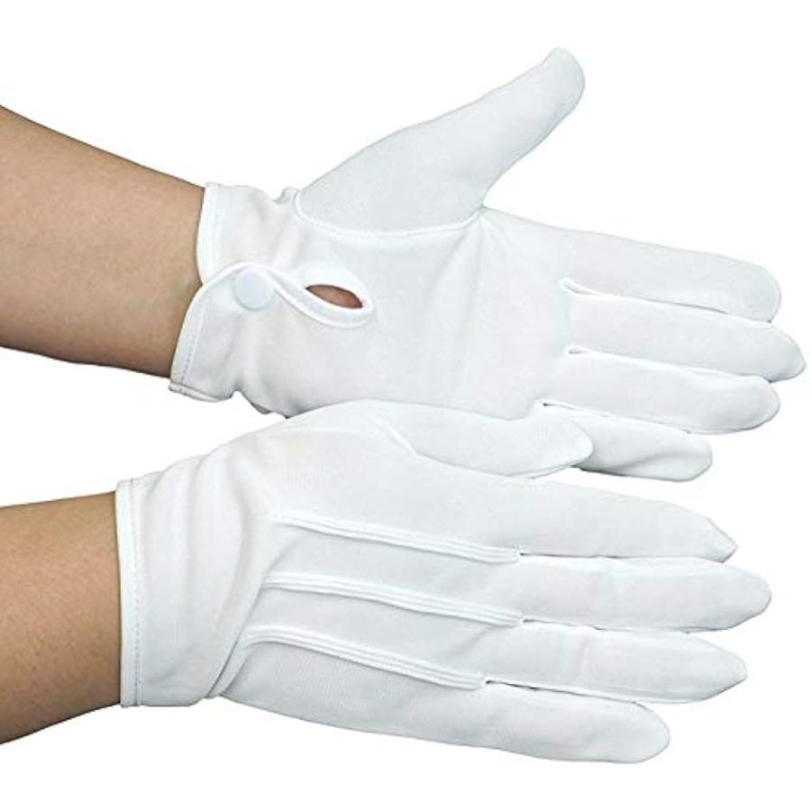 礼装 用 フォーマル 紳士 白 手袋 定番のお歳暮 S 〜 3双 ３双セット 100％ ホワイト L L寸 適切な価格 ナイロン