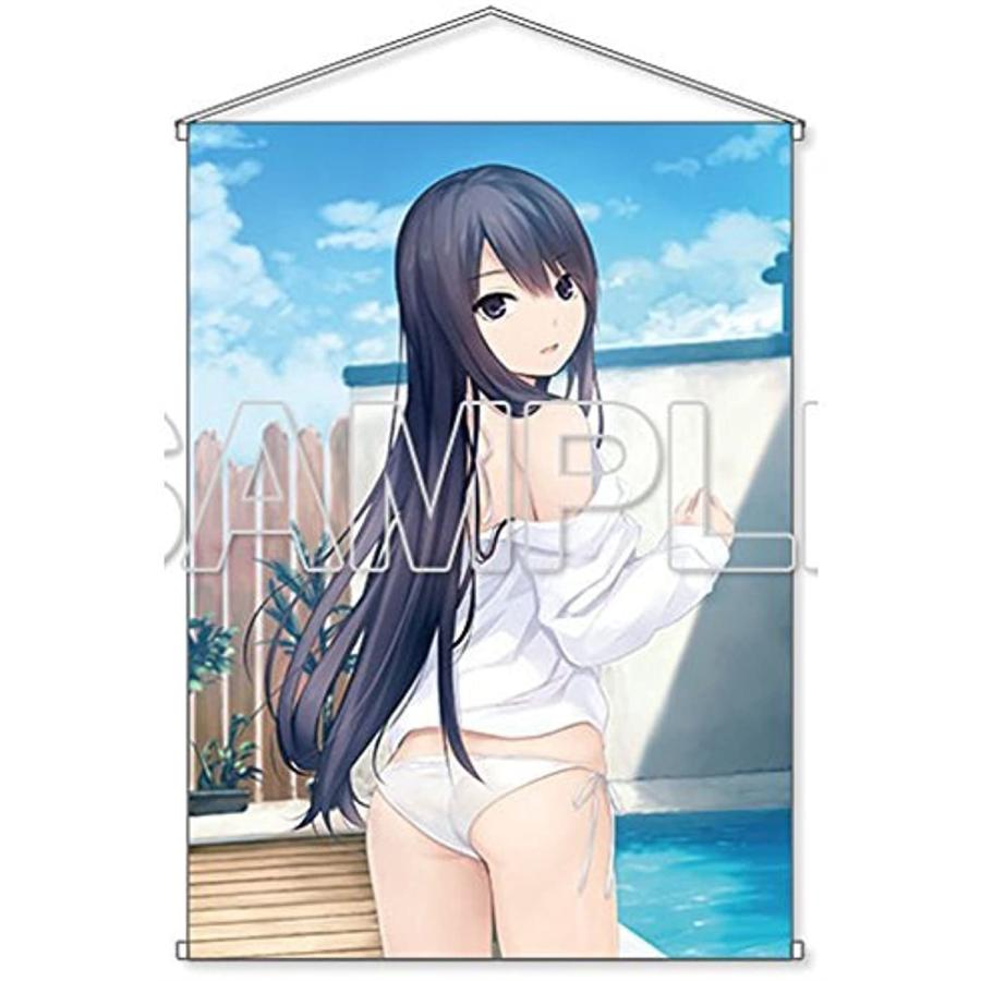 在庫一掃 電撃萌王 誌上通販 珈琲貴族 白峰莉花 Wスエードタペストリー 人気満点 Knpearl Com Ng