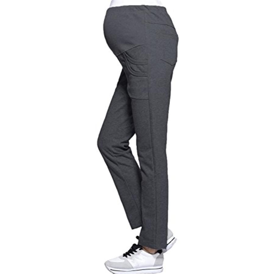 マタニティ スウェット パンツ ストレッチ ジャージ ボトム 妊婦 ウェア チャコール L チャコール L 2bfj62p2te ゼブランドショップ 通販 Yahoo ショッピング