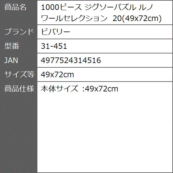 1000ピース ジグソーパズル ルノワールセレクション 31 451 ルノワールセレクション 49x72cm 2bftjohvrm ゼブランドショップ 通販 Yahoo ショッピング