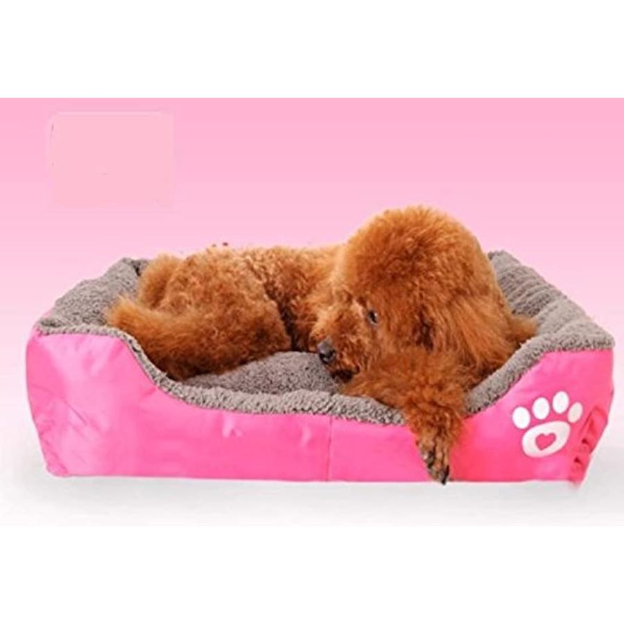 洗える ペット用 ベッド 簡易 撥水加工 犬 Ｌ 冬 スカイブルー まとめ買い特価 秋 猫