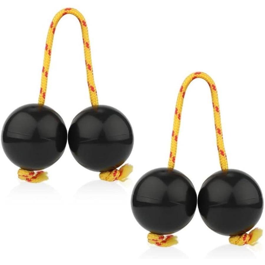 【Yahoo!ランキング1位入賞】アサラト 打楽器 マラカス シェイカー 民族楽器 2個セット バティカ パーカッション (ブラック)
