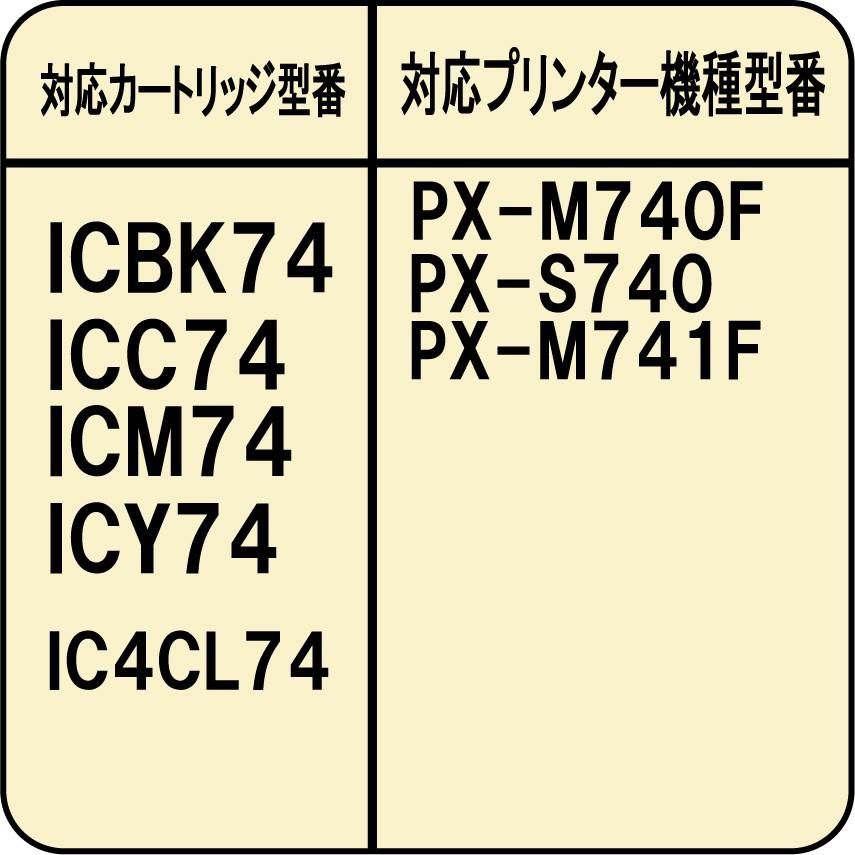 ( RPE7430KGX4 ) エプソン用詰め替えリピートインク（30ml）高速対応顔料4色セット（IC69/IC74/IC75/IC76/IC77/IC78対応）インクボトルのみ｜zecoocolor｜05