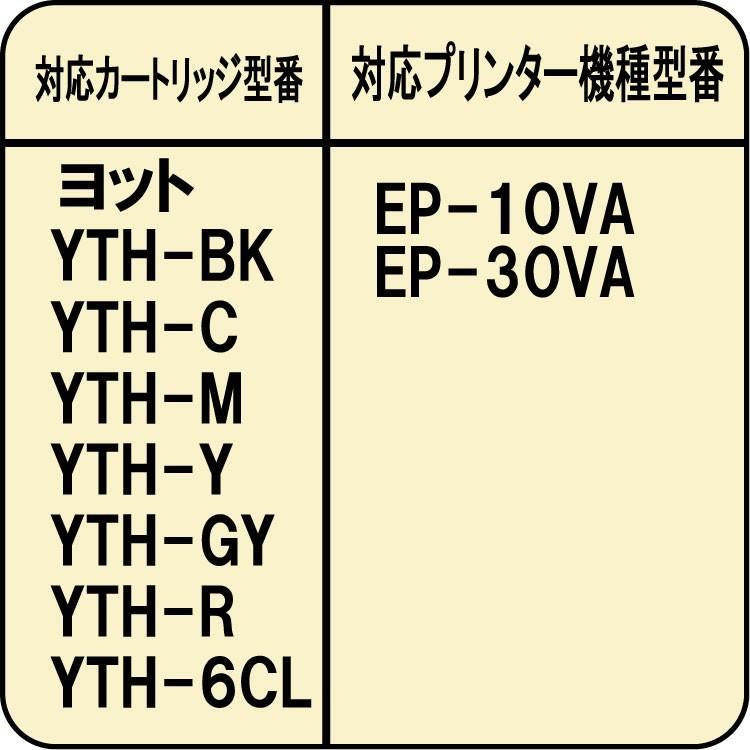 ( RPEYTH-BCL30 )エプソン ヨット( YTH-6CL対応 )詰め替えリピートインク30ml 6色セット( インクボトルのみ )｜zecoocolor｜03