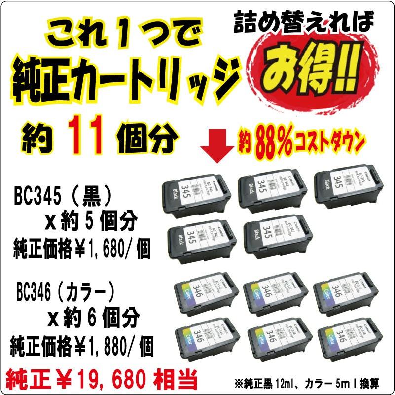 ゼクーカラー キヤノン BC-366 BC-365 BC-361 BC-360 BC-346