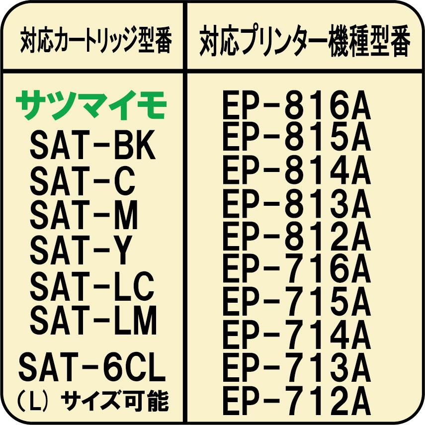 ( ZCESAT6-RST ) エプソン サツマイモ SAT-6CL 詰め替えインク 30mlｘ6色 ICチップリセッター付 スターターセット｜zecoocolor｜02