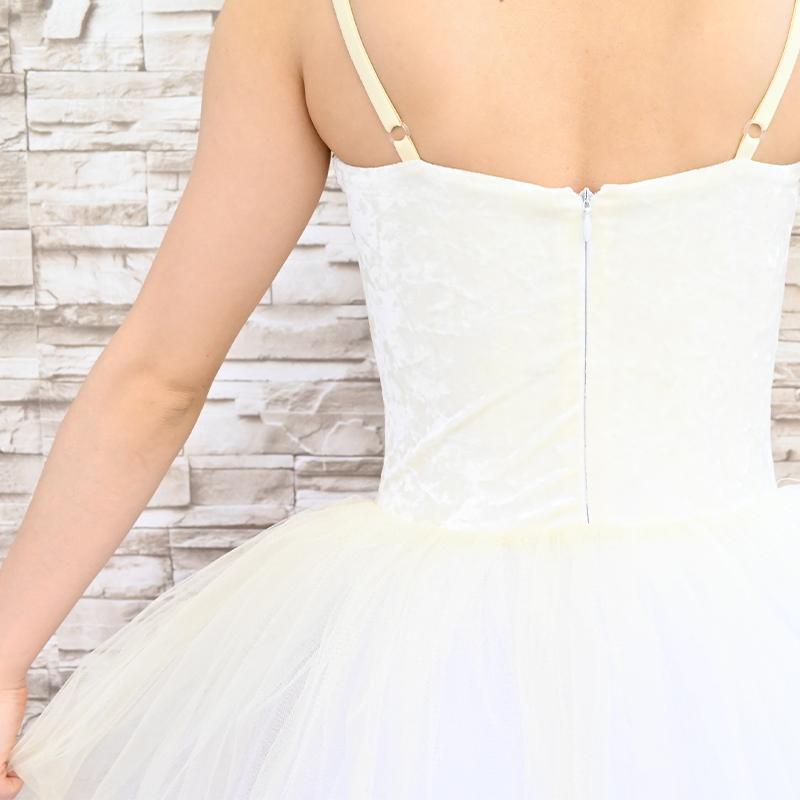 バレエ チュチュ 大人 白 バレエ衣装 舞台 発表会 大人用 大人