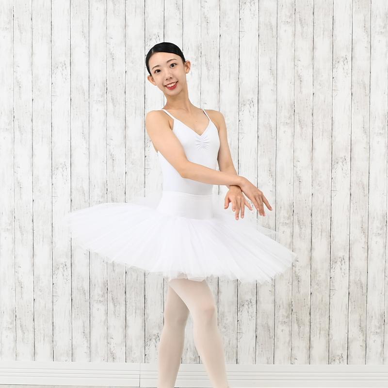 バレエ パニエ 大人 白 as3006 バレエパニエ チュチュ スカート