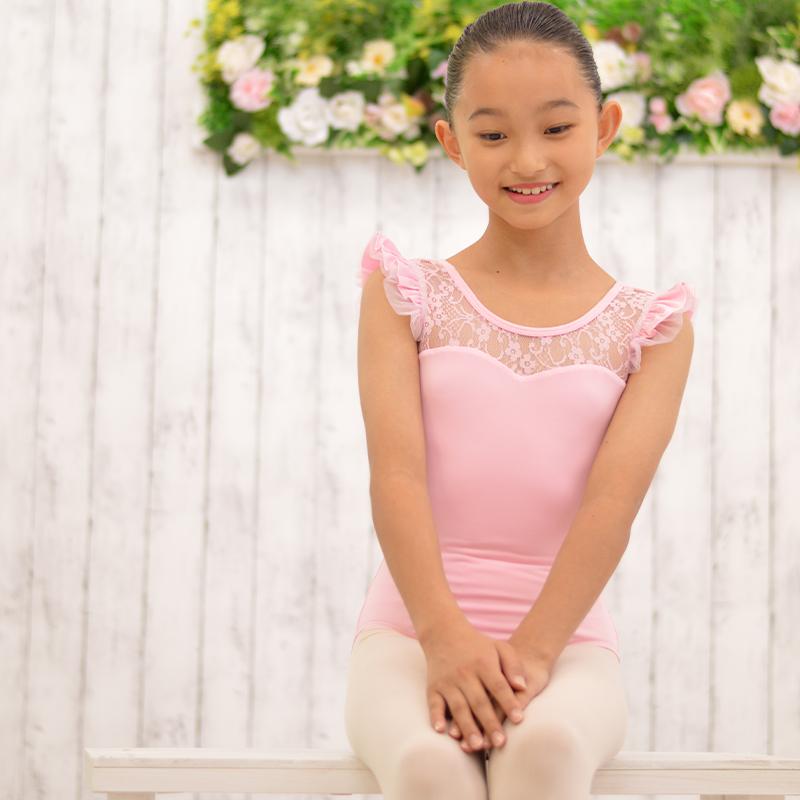 バレエ 子供 レオタード キッズ ナイロン タンクトップ バレエ