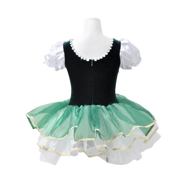 バレエ チュチュ 子供 グリーン レオタード tutu ちゅちゅ バレエ衣装