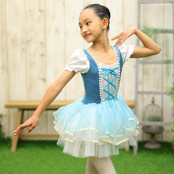 バレエ チュチュ 子供 グリーン レオタード tutu ちゅちゅ バレエ衣装