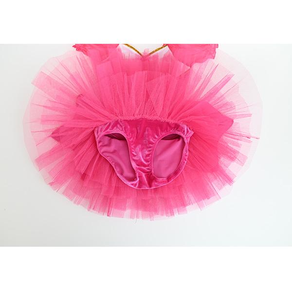 ち*え様 ♡美品【8着おまとめ】⑪レオタードチュチュ ピンク&グリーンリボンブレ ち*え様 ♡美品【8着おまとめ】⑪レオタードチュチュ ピンク