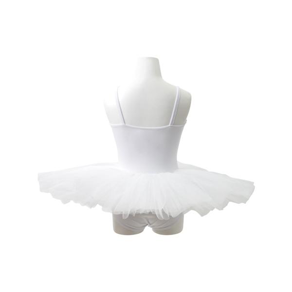 バレエ チュチュ 子供 白 バレエレオタード 子供用 子供サイズ