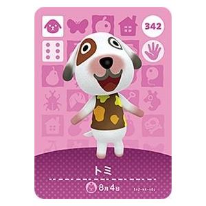 どうぶつの森amiiboカード トミ Amiibo4 342 トレカショップジーク 通販 Yahoo ショッピング