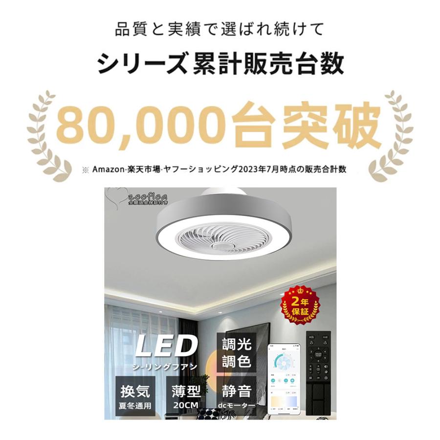 シーリングファン シーリングファンライト LED サーキュレーター シーリングファン シーリングファンライト LED サーキュレーター