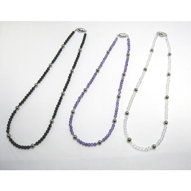 一般医療機器 ジーンnネックレス アメジスト オニキス スワロフスキー ブラックスピネル マイナスイオン効果 免疫アップ 07gn04ar Zeen 通販 Yahoo ショッピング