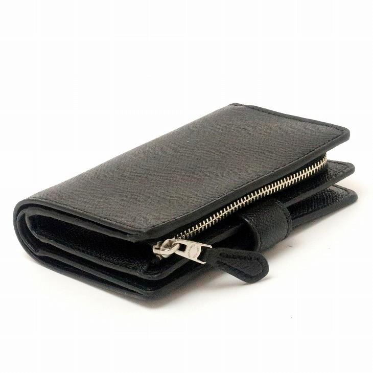 COACH コーチ 財布 二つ折り財布 レディース レザー ブラック黒 COACH コーチ 財布 二つ折り財布 レディース レザー ブラック黒