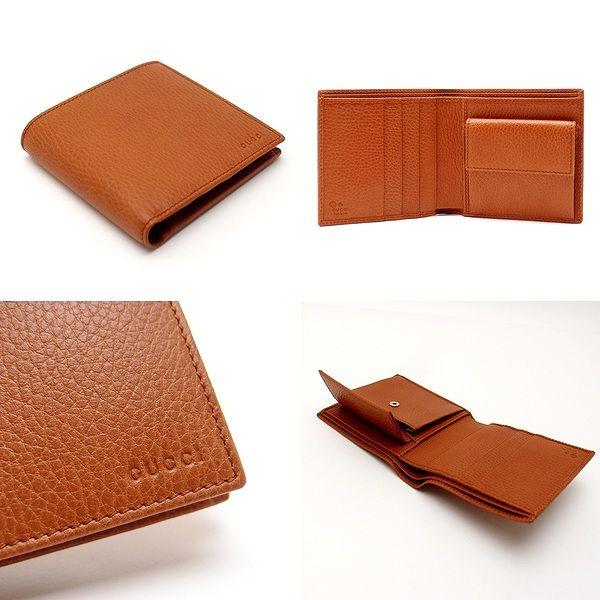 【並行輸入品】グッチ 二つ折り財布 メンズ GUCCI 150413-CAO0N-7614の画像