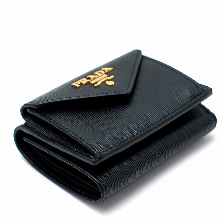 PRADA プラダ 財布 三つ折り財布 レディース VITELLO MOVE NERO PRADA プラダ 財布 三つ折り財布 レディース VITELLO MOVE NERO