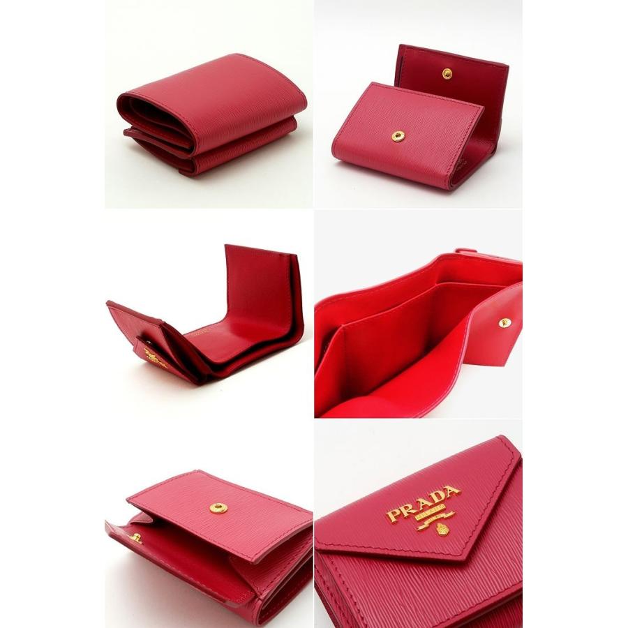 PRADA 【並行輸入品】プラダ 財布 三つ折り財布 レディース