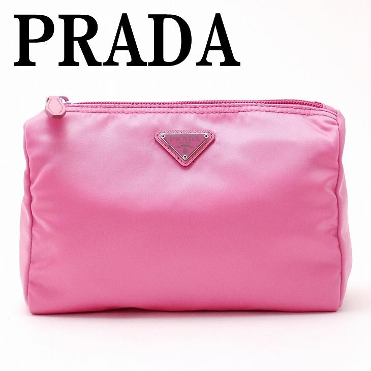 プラダ Prada ポーチ コスメポーチ 化粧ポーチ Geranio ピンク 1na011 2bqp F0410 1na011 2bqp F0410 贅沢屋 通販 Yahoo ショッピング