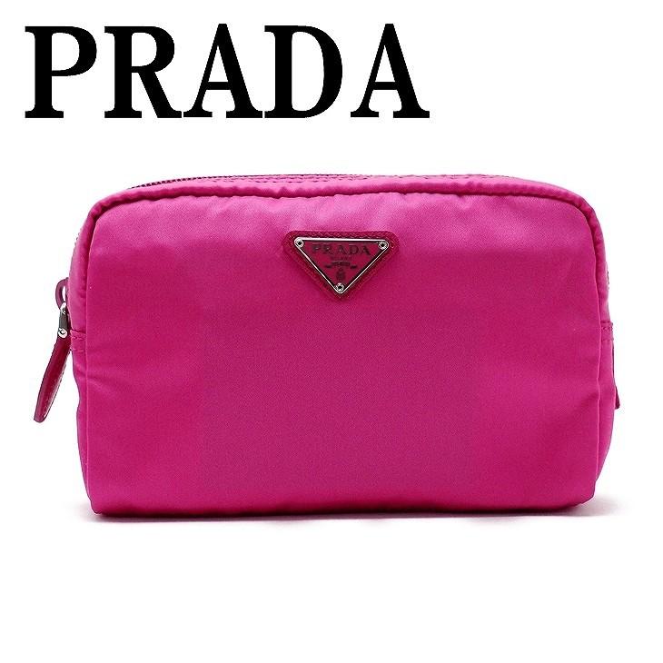 プラダ PRADA ポーチ コスメポーチ 化粧ポーチ 小物 ロゴ 1NA021-2BQP