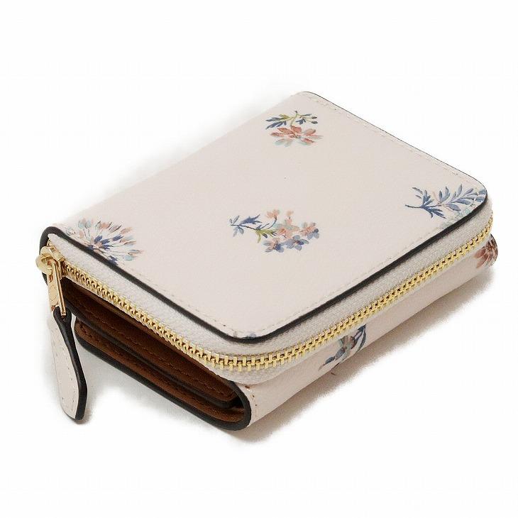 COACH コーチ 財布 レディース 三つ折り財布 レザー フローラル COACH コーチ 財布 レディース 三つ折り財布 レザー フローラル