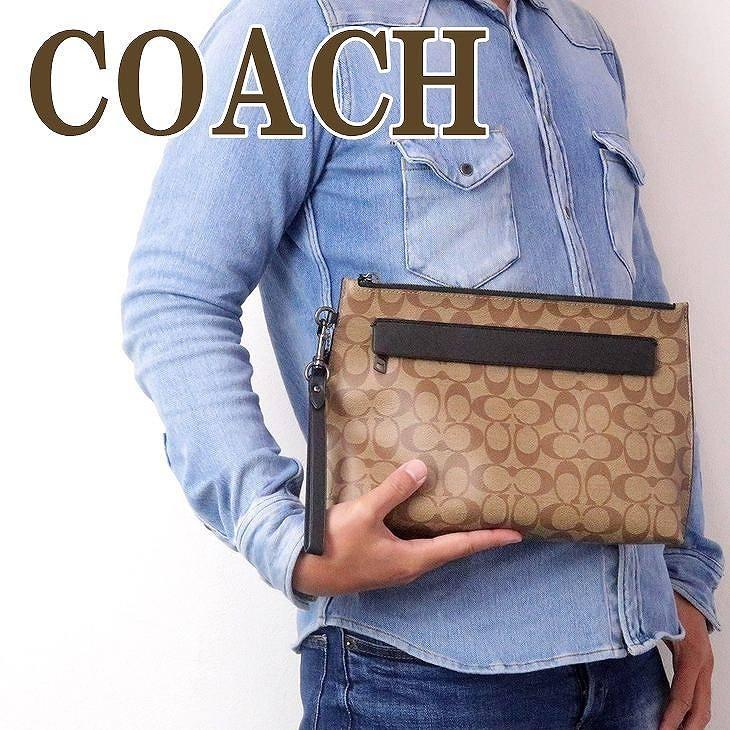 コーチ COACH バッグ メンズ セカンドバッグ クラッチバッグ ポーチ セカンドポーチ 29508QBTN2 :29508QBTN2:贅沢